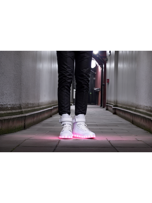 LED Light Multi Color USB Recharging Shoes